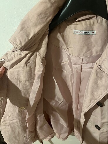 Diğer Pembe trench kot