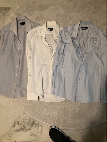3 adet gömlek.1 adet Damat,1 adet Pierre Cardin,1 adet Altınyıld