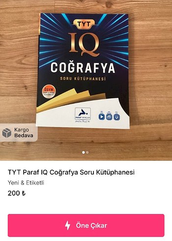 TYT Paraf IQ Tarih Coğrafya Soru Kütüphanesi