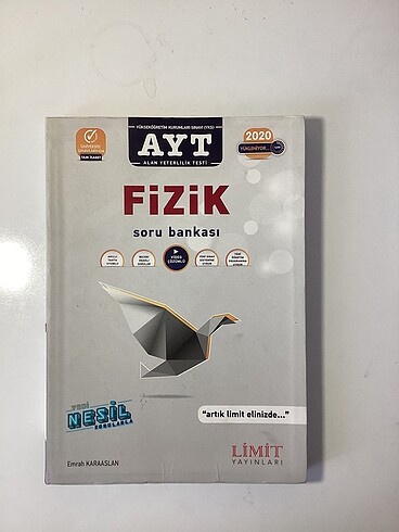 Limit ayt fizik soru bankası