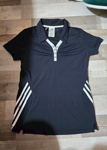 Adidas Polo Yaka Siyah T Shirt
