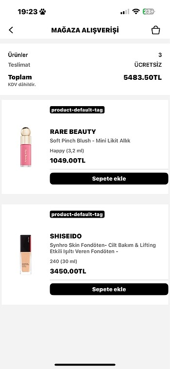 Shiseido synhro skin fondoten