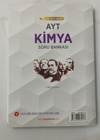  Beden AYT Kimya Soru Bankası Fen Bilimleri
