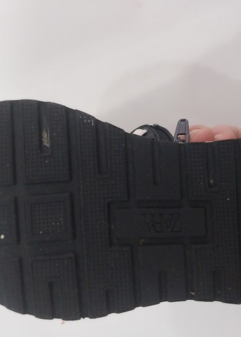 Gri Beyaz Erkek Çocuk Sneaker Velcro - Görsel 4