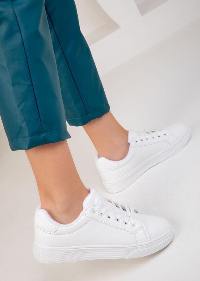 Beyaz sneaker - Görsel 3