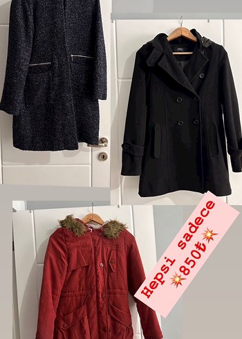Bordo Düğmeli Kız Kabanı - Street Style
