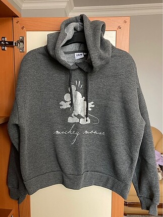 Gri Koton Sweat