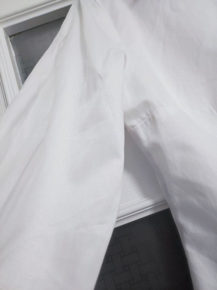 Beyaz Uzun Kollu Gömlek - Görsel 4