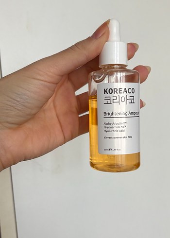 Diğer Koreaco Aydınlatıcı Ampul Serum