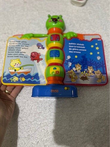  Beden Renk Fisher price eğitici kitap