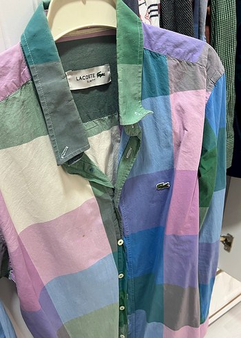 Lacoste Çok Renkli Pastel Gömlek
