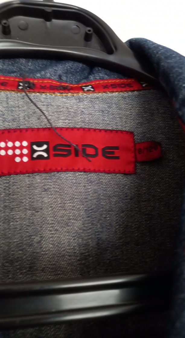 Düğmeli Nakışlı Koyu Mavi Kadın Kot Ceket 8ve 9 yaş - Görsel 5