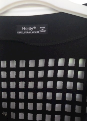 Siyah Uzun Kesim Yırtmaçlı Kadın Yelek - Görsel 4