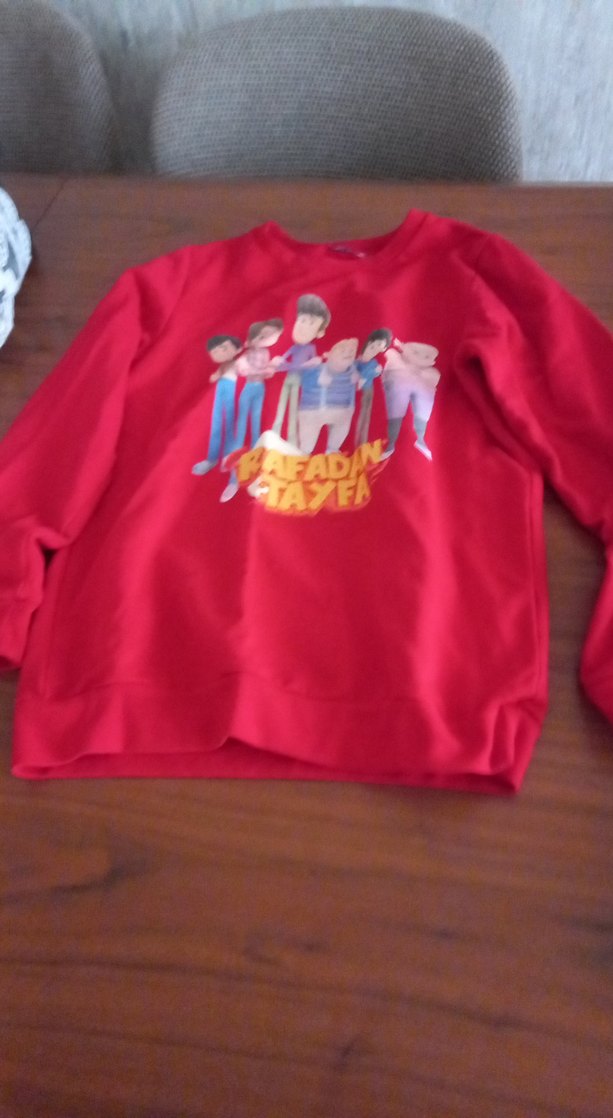 Gri Baskılı Erkek Çocuk Eşofman Altı takim - Görsel 2