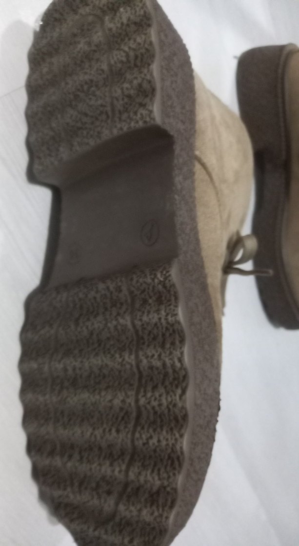 Bej Süet Stiletto Topuklu Kadın Bot - Görsel 5