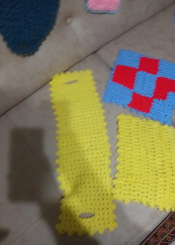 Renkli Banyo Süngerleri lifler el örgüsü Tanesi 50 tl - Görsel 4