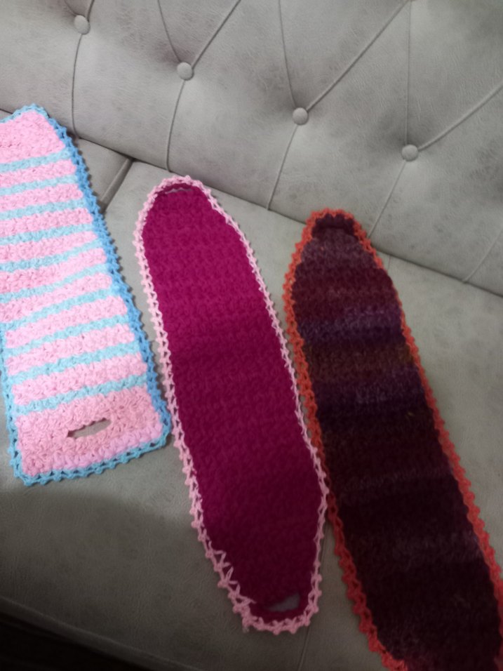 Renkli Banyo Süngerleri lifler el örgüsü Tanesi 50 tl - Görsel 3