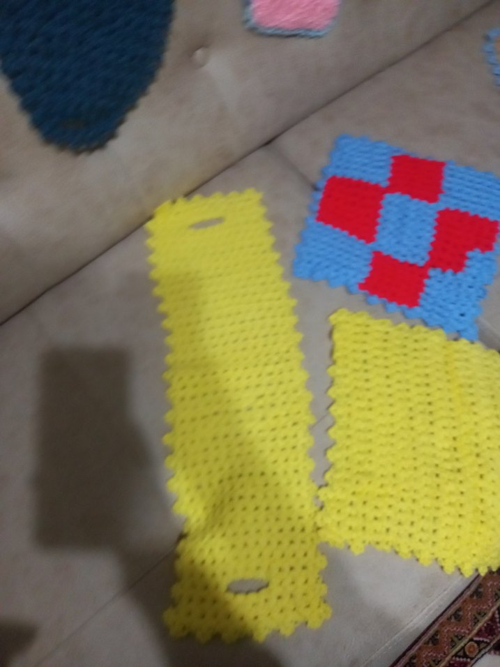 Renkli Banyo Süngerleri lifler el örgüsü Tanesi 50 tl - Görsel 4