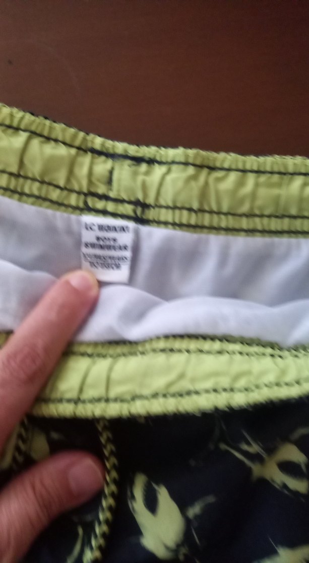 Sarı Baskılı Erkek Mini Mayo Şort 12 13 yaş - Görsel 4