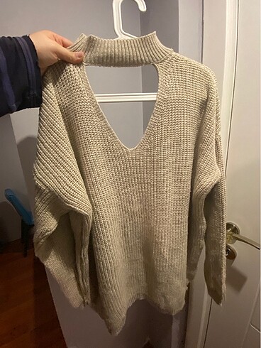 46 Beden ten rengi Renk Oversize kazak