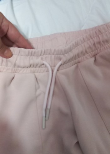 Kız Çocuk Pudra Rahat Kesim Pantolon - Görsel 7