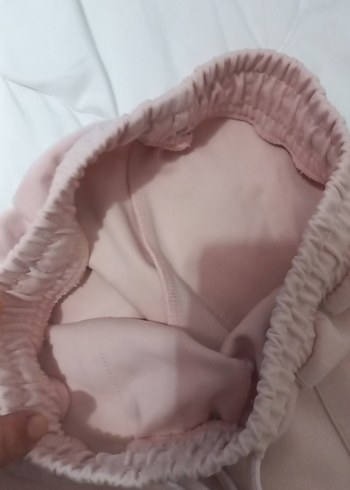 Kız Çocuk Pudra Rahat Kesim Pantolon - Görsel 10