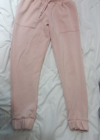 Kız Çocuk Pudra Rahat Kesim Pantolon - Görsel 6