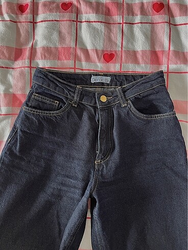 Defacto Defacto koyu renk jean