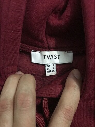 Twist Twist kapişonlu sweatshirt