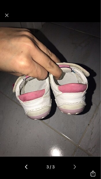 19 Beden Ortopedik bebek ayakkabısı