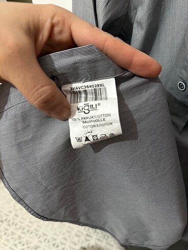 Kiğılı erkek gömlek - Görsel 3