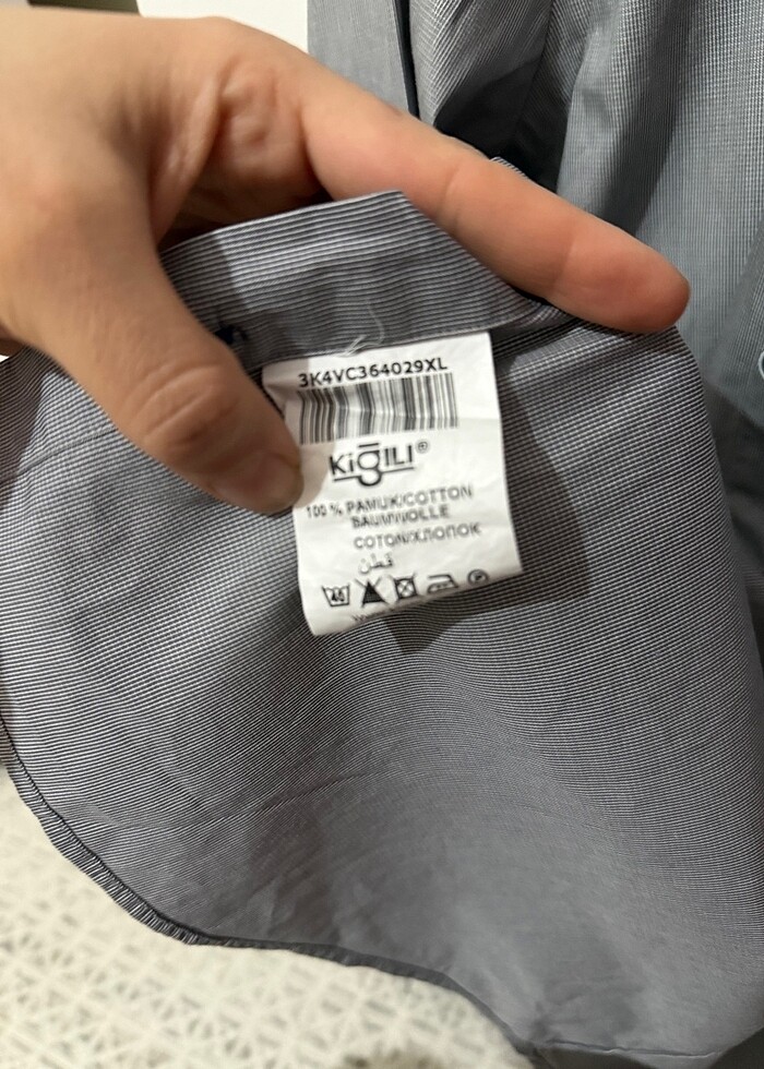 Kiğılı erkek gömlek - Görsel 3