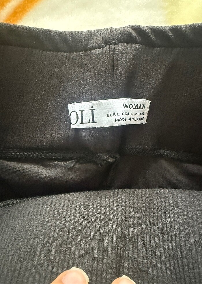 Siyah şort tayt - Görsel 2