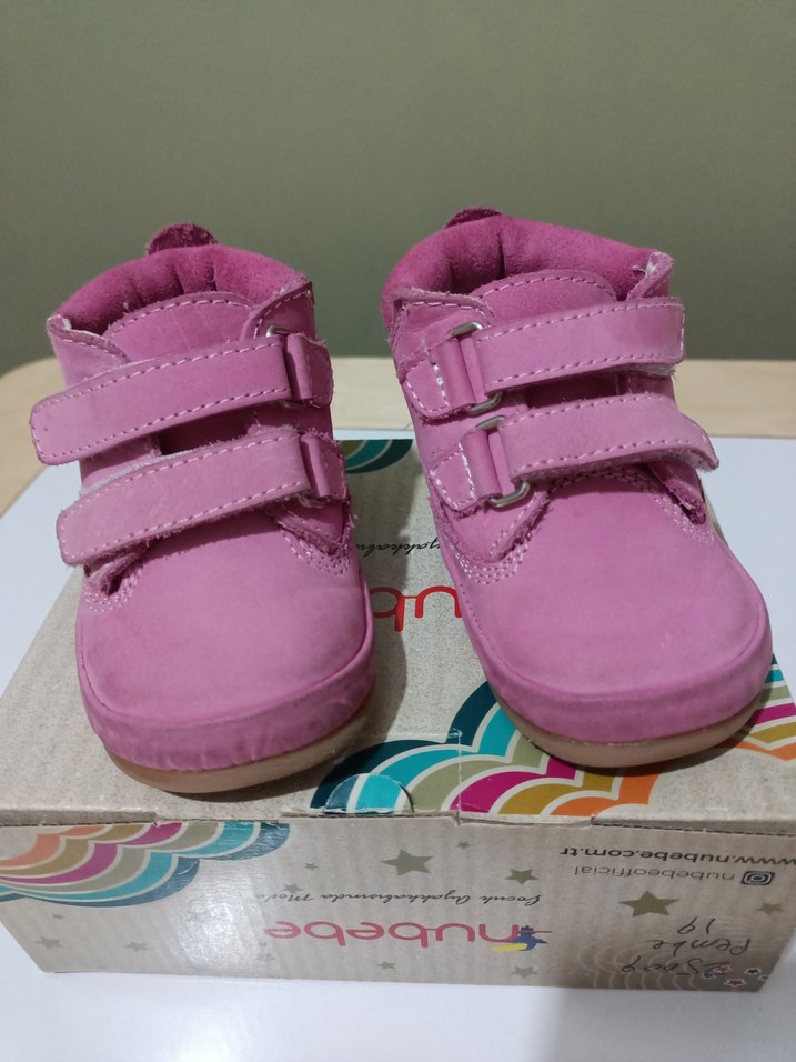 Kız Çocuk Pembe yüksek bilek bot - Görsel 3