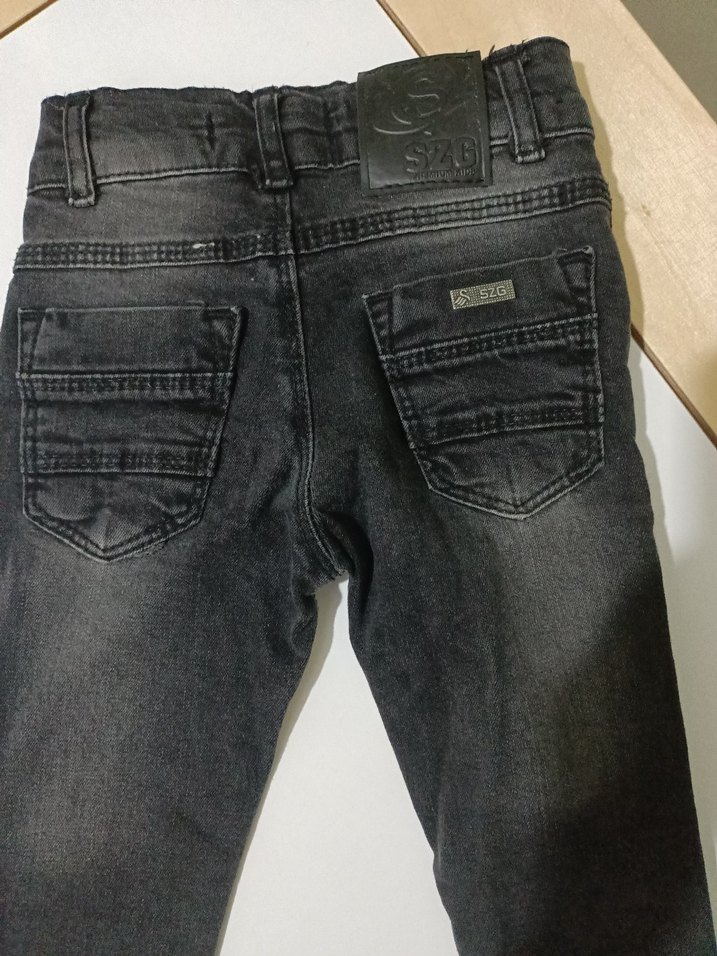 Gri Loose Fit Denim Erkek Çocuk Pantolonu - Görsel 5