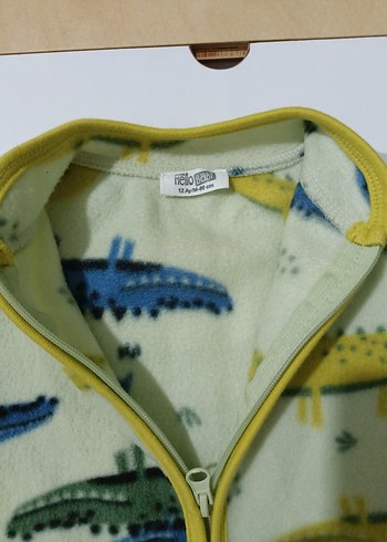 bebek polar hırka - Görsel 2