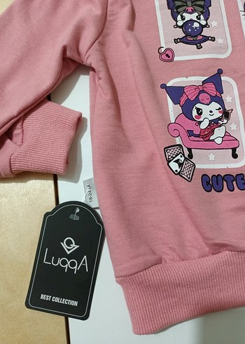 Pembe Baskılı Uzun Kollu Bebek Takımı - Görsel 7