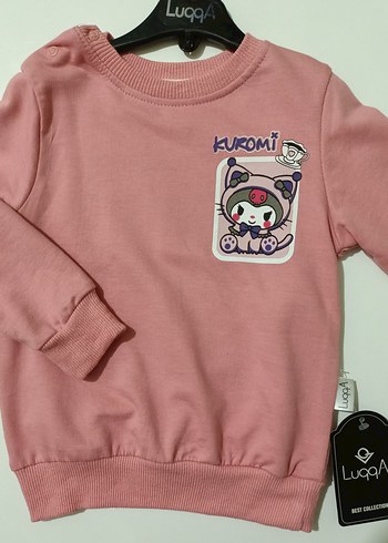 Pembe Baskılı Uzun Kollu Bebek Takımı - Görsel 5