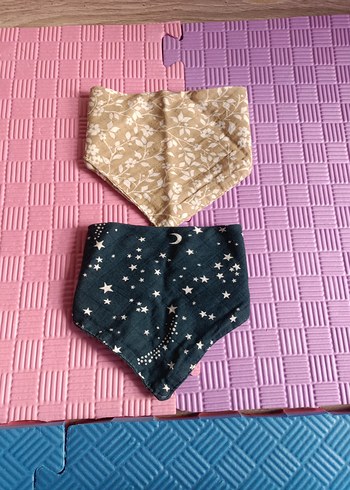 Çok Renkli Bebek Önlüğü Seti - Görsel 8