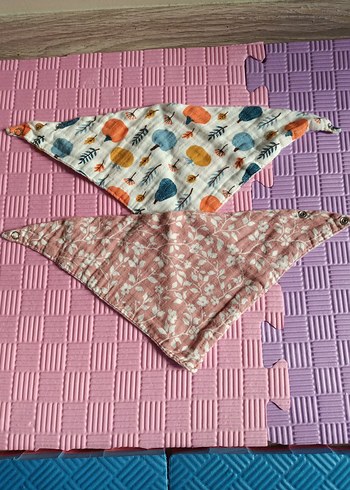 Çok Renkli Bebek Önlüğü Seti - Görsel 3