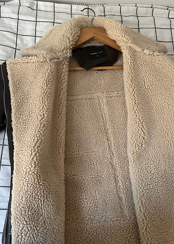 Kahverengi Deri Kadın Ceket - Görsel 4