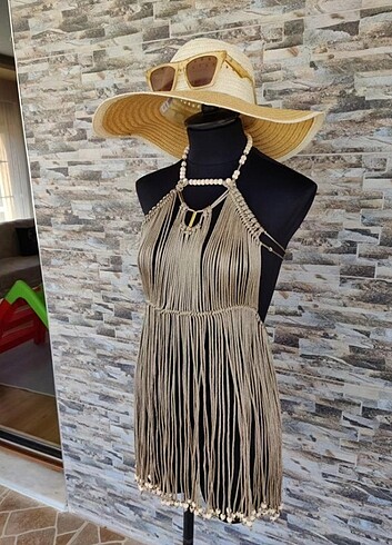 #plaj yaz elbisesi yeni model 