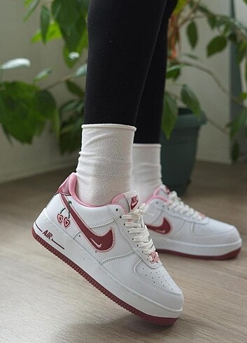 Beyaz kiraz Nike Air force #nike #kirazlı #sporayakkabı