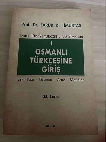 Osmalı Türkçesine Giriş 1