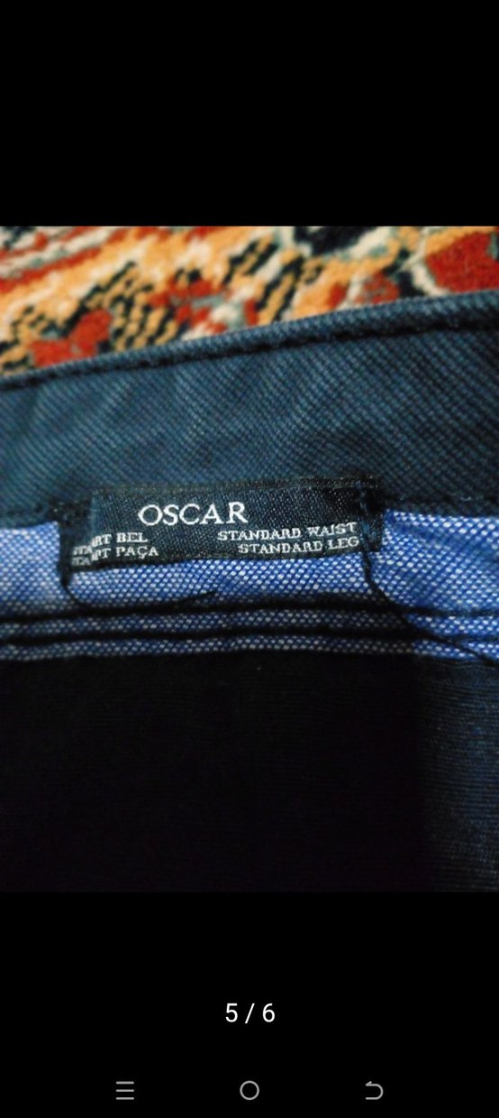 Mavi Erkek Midi Pantolon, Bol Kesim, Kemerli - Görsel 4