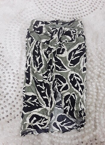 Zara önü yırtmaçlı etek 