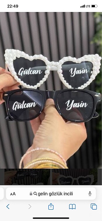 Gelin damat gözlük