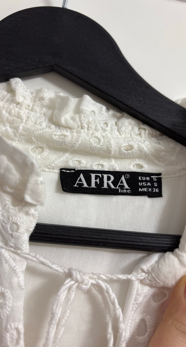 Dantel İşlemeli Beyaz Bohem Uzun Elbise - Görsel 3