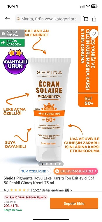 Açılmadı kutusunda