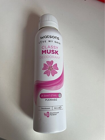 Beden watsons deodorant ve gratis maske